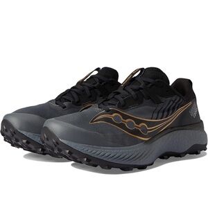 Saucony Black and Gray Running Shoes